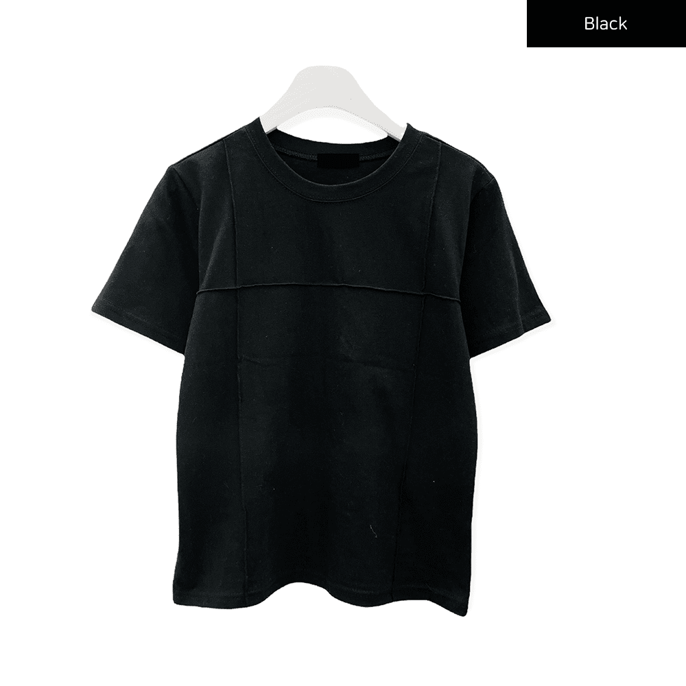 Short Sleeve T Shirt with Trim Detail CM3